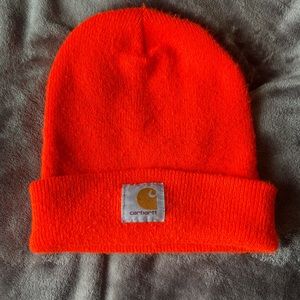 Simple Orange Carhartt Beanie